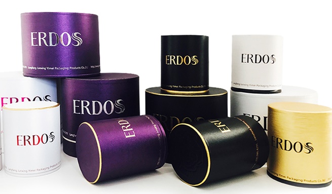 平底平蓋化妝品紙罐 平底平蓋化妝品紙罐