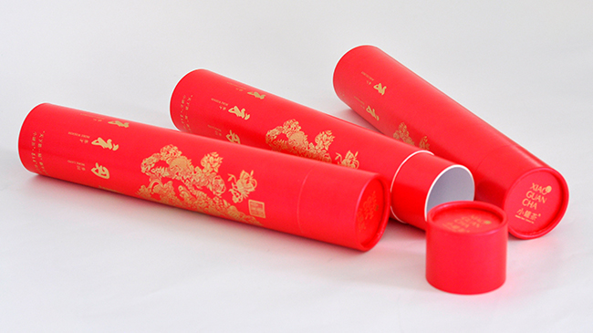 春聯(lián)圓筒紙罐 春聯(lián)圓筒紙罐