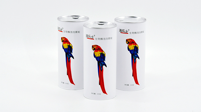 洗衣粉圓形紙罐 洗衣粉圓形紙罐