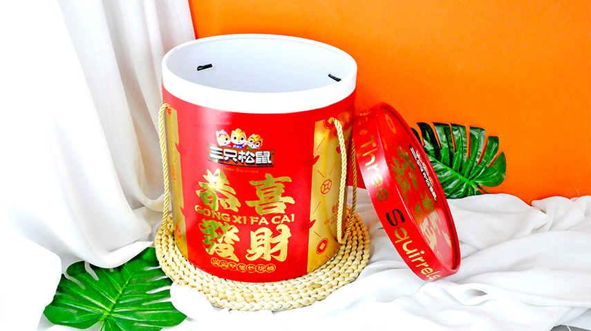 節(jié)日抱抱桶禮盒包裝