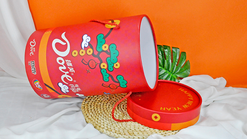 零食抱抱桶禮盒包裝