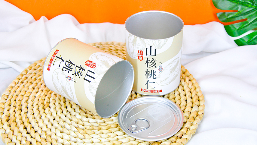 堅果食品紙罐包裝
